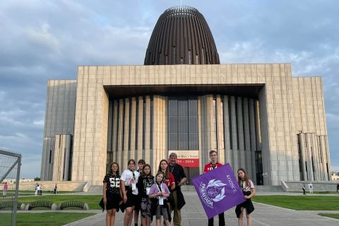 Przedstawiciele archidiecezji białostockiej na Parafiadzie